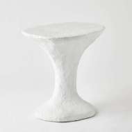 Picture of PRIMITIVE ACCENT TABLE-SOFT WHITE