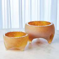 Picture of FREEFORM TRIPOD BOWLS-FROSTED IRYS GELP