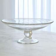 Picture of SPIRAL PALACE FOOTED BOWL-CLEAR