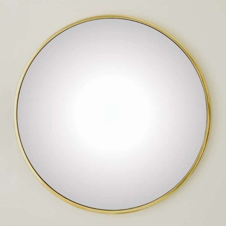 Picture of HOOP CONVEX MIRROR-BRASS