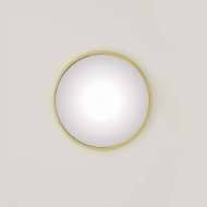 Picture of HOOP CONVEX MIRROR-BRASS