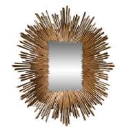 Picture of SOLEIL MIRROR-GOLD LEAF