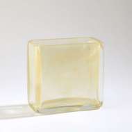 Picture of RECTANGLE BLOCK VASES-GOLD