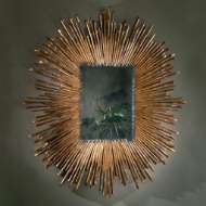 Picture of SOLEIL MIRROR-GOLD LEAF