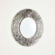 Picture of QUILL BURST MIRROR-NICKEL