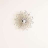 Picture of SQUARE BEADED BURST MIRRORS - BRASS OR NICKEL