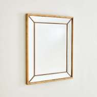 Picture of GILDED ROPE MIRROR-GOLD