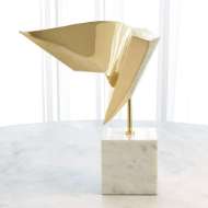 Picture of WAVE SCULPTURE-BRASS