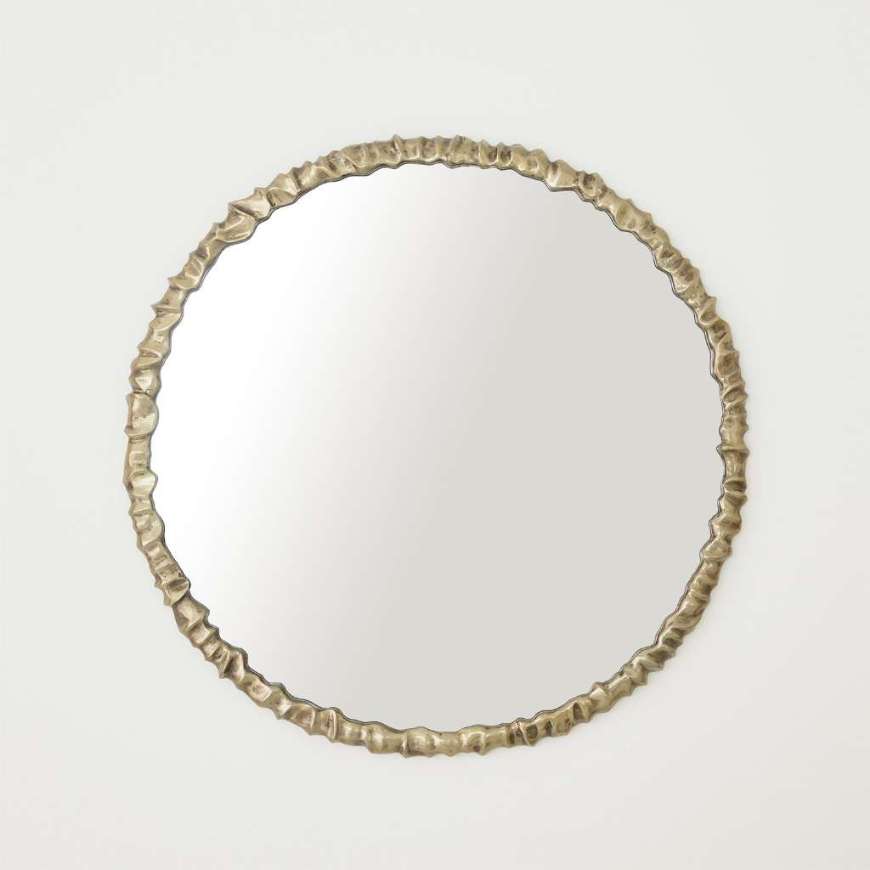 Picture of ARTISTE ROUND MIRROR-BRASS