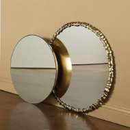 Picture of ARTISTE ROUND MIRROR-BRASS