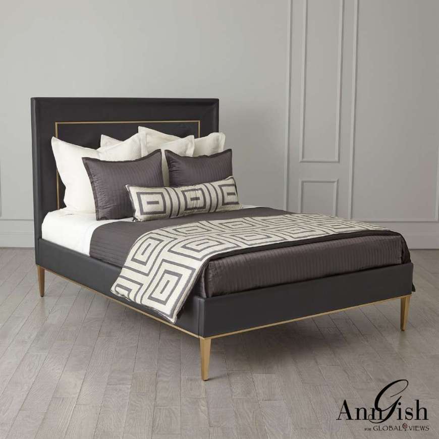 Picture of ELLIPSE QUEEN BED-BLACK