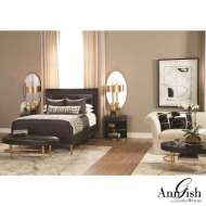 Picture of ELLIPSE QUEEN BED-BLACK