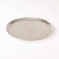 Picture of HAMMERED ROUND TRAY-NICKEL