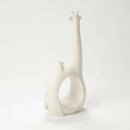 Picture of GIRAFFE VASE-MATTE WHITE