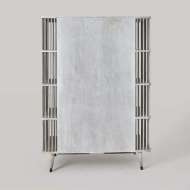 Picture of ARBOR TALL CABINET-WHITEWASHED FINISH