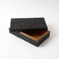 Picture of HORN BOXES - WOVEN BLACK