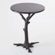 Picture of FAUX BOIS SIDE TABLE