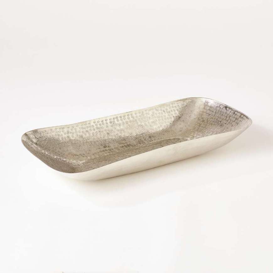 Picture of HAMMERED OVAL BOWL-NICKEL