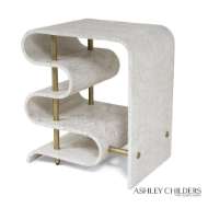 Picture of TRAVERSE SIDE TABLE-WHITE