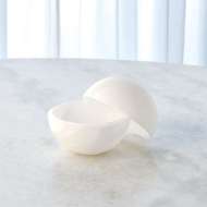 Picture of ALABASTER SPHERE BOX-WHITE