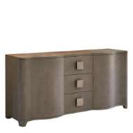 Picture of TOILE LINEN CREDENZA-GREY