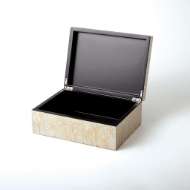 Picture of CHAMPAGNE SILVER LEAF BOXES