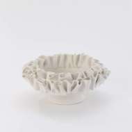 Picture of RUFFLED BOWL-MATTE WHITE