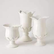 Picture of BLOSSOM VASES-MATTE WHITE