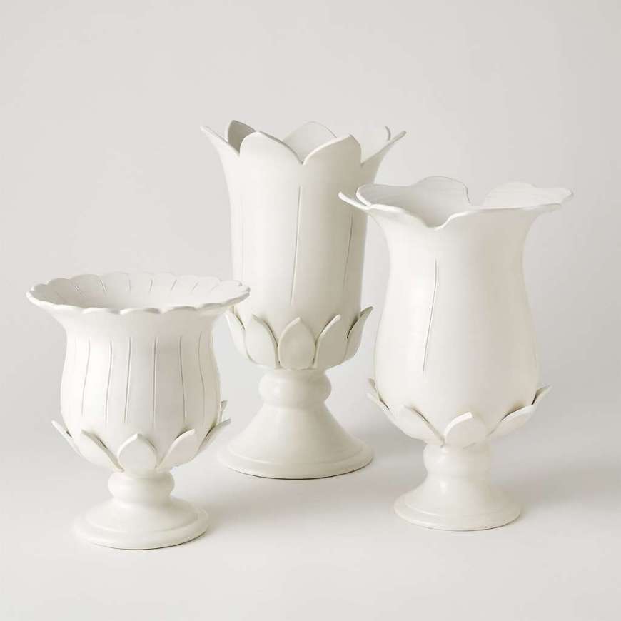 Picture of BLOSSOM VASES-MATTE WHITE