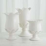 Picture of BLOSSOM VASES-MATTE WHITE