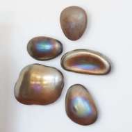 Picture of S/5 GLASS WALL GEMS-METALLIC