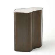 Picture of ORGANIC NESTING TABLE-GUNMETAL/GREY MARBLE