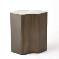 Picture of ORGANIC NESTING TABLE-GUNMETAL/GREY MARBLE