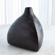 Picture of GLAZED VASE-MATTE BLACK