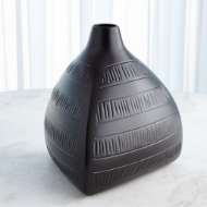 Picture of GLAZED VASE-MATTE BLACK