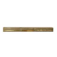 Picture of ABSTRACT BLOCK FLOATING SHELF-BRASS