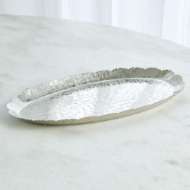 Picture of HAMMERED OVAL TRAY-NICKEL