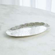 Picture of HAMMERED OVAL TRAY-NICKEL