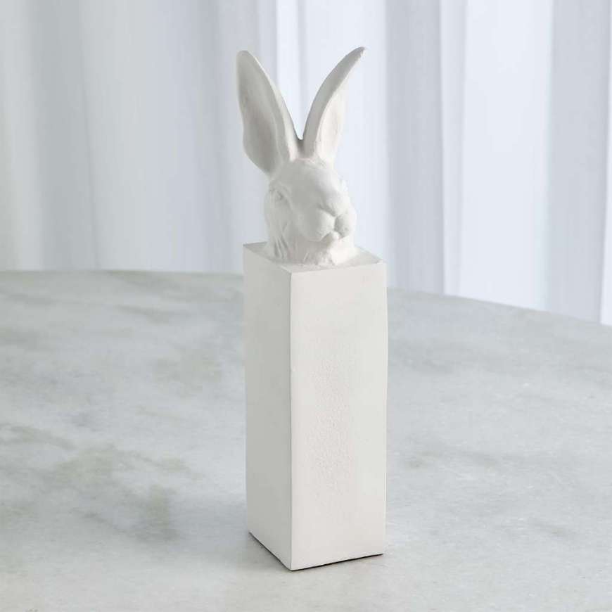 Picture of RABBIT HEAD-MATTE WHITE