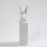 Picture of RABBIT HEAD-MATTE WHITE