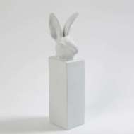 Picture of RABBIT HEAD-MATTE WHITE