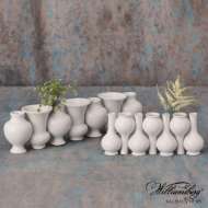 Picture of CHINOISE LINEAR BUD VASE-WHITE CRACKLE