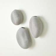 Picture of S/3 PEBBLE WALL VASES