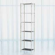 Picture of ARBOR ETAGERE-NICKEL & BLACK GRANITE