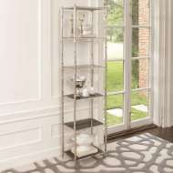 Picture of ARBOR ETAGERE-NICKEL & BLACK GRANITE