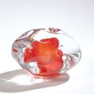 Picture of DIMPLE PAPERWEIGHT-CINNABAR