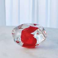 Picture of DIMPLE PAPERWEIGHT-CINNABAR