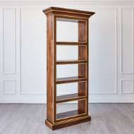 Picture of FULL LIBRARY BOOKCASE-BRASS FRAMED