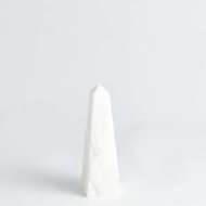 Picture of ALABASTER OBELISK-WHITE