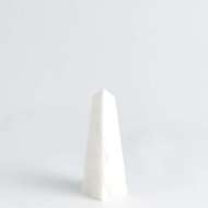 Picture of ALABASTER OBELISK-WHITE